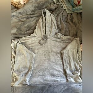 Juicy Couture Sleepwear Velvet Cropped Hoodie